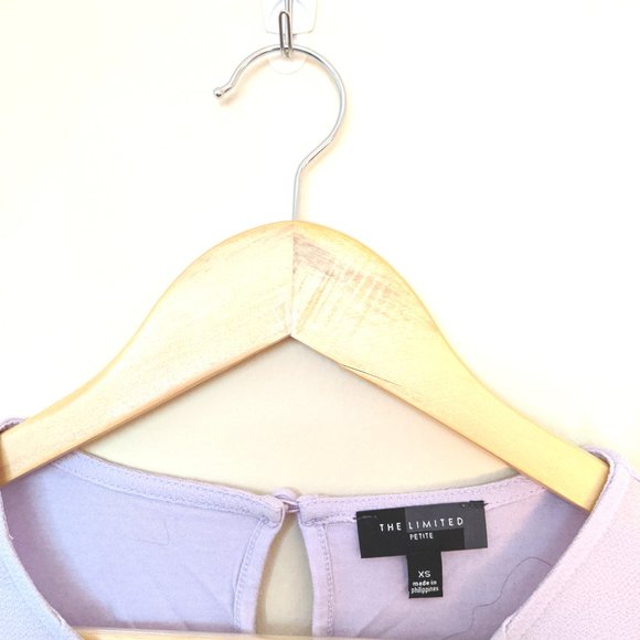 THE LIMITED lavander blouse - Picture 2 of 2